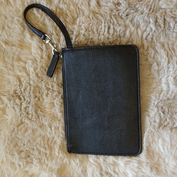 Calvin Klein black wristlet. - Picture 2 of 4